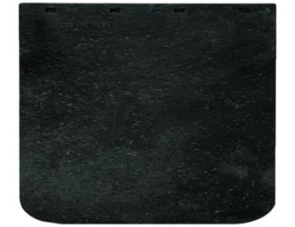 Buyers Products B24LP 1/4" Heavy-Duty Rubber Mudflaps - 24" W x 24" H - Pair 