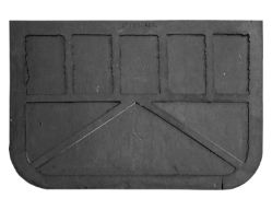 Buyers Products B1812LSP 1/4" Regular-Duty Rubber Mudflaps - 18" W x 12" H - Pair - BUY B1812LSP