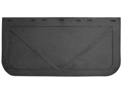 Buyers Products B2412LSP 1/4" Regular-Duty Rubber Mudflaps - 24" W x 12" H - Pair - BUY B2412LSP