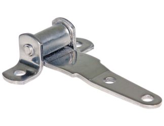 Buyers Products B2424SS 3-5/8" Stainless Steel Strap Hinge - 4" L x 2-3/4" W 