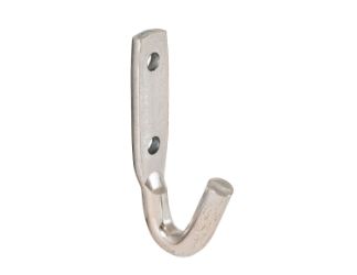 Buyers Products B2448C Zinc Plated Binding Hook - 5" Length, 11/32" Mounting Holes 