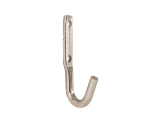 Buyers Products B2447BZ 3-1/4" Zinc Plated Tarp Hook with 9/13" Holes 