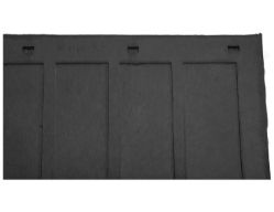 Buyers Products B24LP 1/4" Heavy-Duty Rubber Mudflaps - 24" W x 24" H - Pair - BUY B24LP