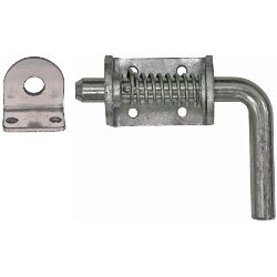 Buyers Products B2596LKBSS Stainless Steel 3/4" Spring Latch Assembly with Keeper 