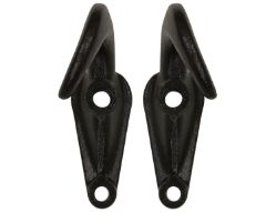 Buyers Products B2800AB 13500# Black Powder Coated Drop Forged Towing Hooks (Set of 2) - BUY B2800AB