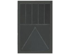 Buyers Products B36SRP 1/2" Heavy Anti-Spray Rubber Mud Flaps - 24" x 36" - Pair - BUY B36SRP