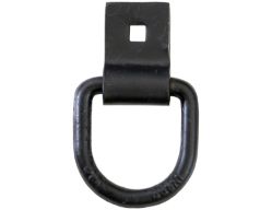 Buyers Products B38S Single Bolt Mounted 1/2" Forged D-Ring with Integral Bracket - BUY B38S