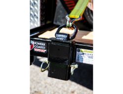 Buyers Products B38SP Black Powder Coated Forged Stake Pocket D-Ring with 1/2" Pin - BUY B38SP