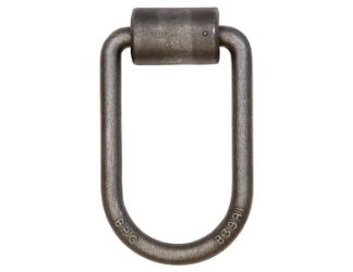 Buyers Products B39W 1/2" Forged Lashing D-Ring with Weld-On Mounting Bracket - 4-1/2" x 2-1/2" 