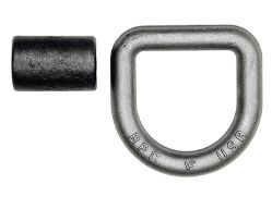 Buyers Products B46 3/4" Forged Lashing D-Ring with Mounting Bracket - 3" x 3" - BUY B46