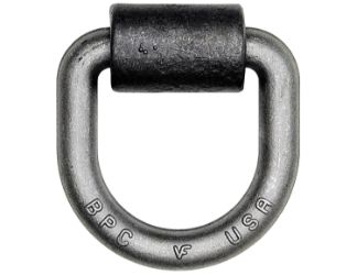 Buyers Products B46 3/4" Forged Lashing D-Ring with Mounting Bracket - 3" x 3" 