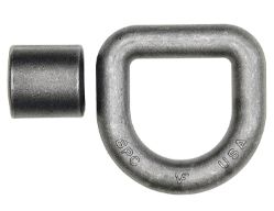 Buyers Products B48 1" Forged Lashing D-Ring with Mounting Bracket - 3" x 3" - BUY B48