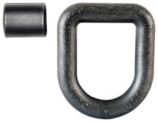 Buyers Products B50 1" Forged Lashing D-Ring with Mounting Bracket - 4" x 3" 