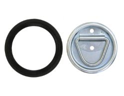 Buyers Products B703 Zinc Plated Recessed Rope Ring with Plastic Bezel - BUY B703