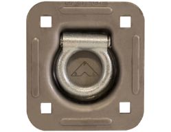 Buyers Products B801 Heavy-Duty Recessed Rope Ring (Non-Plated Weldable Pan with Plated Ring) - BUY B801