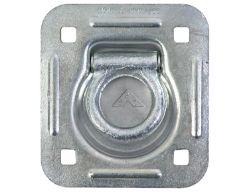 Buyers Products B801AK Zinc Plated Heavy-Duty Recessed Rope Ring Kit contains Support Plate and Mounting Hardware - BUY B801AK