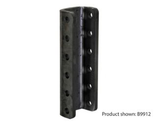 Buyers Products B9909 Heavy-Duty 3-Position Channel w/ Weld Gussets used with 0091550, 0091600, B18128, B18135 & B16137 