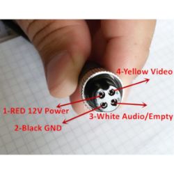 Buyers Products 8883101 Color Camera with Heated Night Vision and Audio 