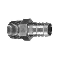 Buyers Products BCA20180 1-1/4" Male NPT x 1-1/4" Suction Hose Barbed Adapter - BUY BCA20180