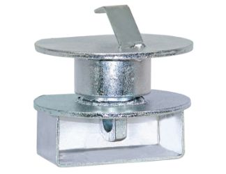 Buyers Products BDL253 Zinc Plated Drawbar Lock fits all 2-1/2" to 3" Lunette Eyes 