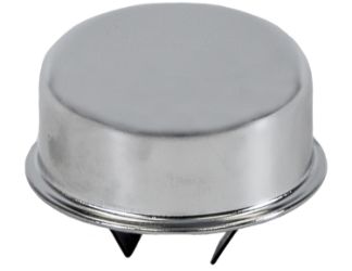 Buyers Products BECO61A Chrome Push-In Type Breather Cap for 1-1/2" OD Tube 