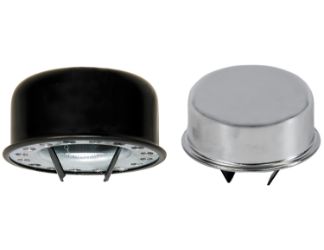 Buyers Products BECO61AB Black Heavy-Duty Push-In Type Breather Cap for 1-1/2" OD Tube 