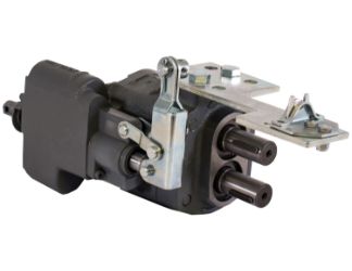 Buyers Products BPUGD Pump Connection Kit for Commercial G101 w/Detented Spool - (Front or Rear Cable Entry) Attaches to Mounting Pad 