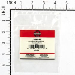 Briggs & Stratton 231855S Float Needle Valve - BRS 231855S