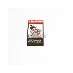 Briggs & Stratton 48X5580MA Eng Chute Danger Decal 