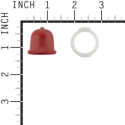 Briggs & Stratton 694395 Carburetor Primer Bulb - BRS 694395