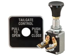 Buyers Products BSW050 Push-Pull Switch (complete with Knob and Plate) - for use with BAV050SA - BUY BSW050