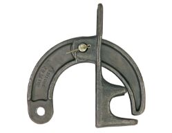 Buyers Products BTL020B2 2-1/2" Wide Lower Hinge Assembly for 1" Diameter Post - Forged Latch and Bracket - BUY BTL020B2
