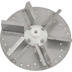 Buyers Products 3053051 14 Inch Stainless Steel Adjustable Discharge Spinner For Saltdogg Shape 