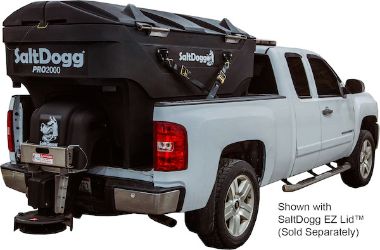 Buyers Products PRO2000 SaltDogg 2.0 Cubic Yard Electric Poly Hopper Spreader - Auger SALTDOGG PRO2000 2.0 Cubic Yard Electric Poly Hopper Spreader - Auger
