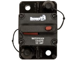 Buyers Products CB120PB 120 Amp Circuit Breaker, Manual Reset - BUY CB120PB