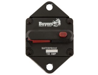 Buyers Products CB152PB 150 Amp Manual Reset Large Frame Circuit Breaker 