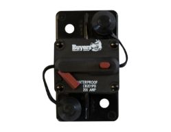Buyers Products CB201PB 200 Amp Manual Reset, Push-to-Trip Large Frame Circuit Breaker - BUY CB201PB