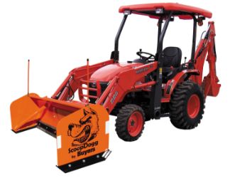 Buyers Products 2604106 6 ScoopDogg Compact Tractor Snow Pusher 