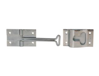 Buyers Products DH500 4" Hook and Keeper Door Holder - Zinc Plated 