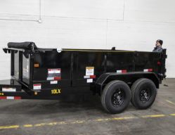 Buyers Products DTB102 102" Universal Rear Anti-Sail Dump Tarp Retention Bow Set - Black Steel - BUY DTB102