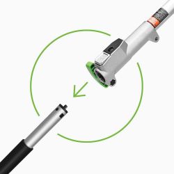 EGO EA0820 8" Multi-Head Carbon Fiber Edger Attachment - EGO EA0820
