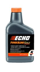 ECHO 6450005G 12.8 oz Bottle of Powerblend Gold Oil 50:1 - 5 Gallon Mix 