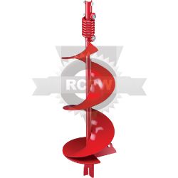 ECHO 99944900200 10" Earth Auger w/ Point & Spring 