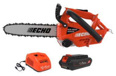 ECHO DCS-2500T-12R1 eFORCE 56V 12" Top Handle Chainsaw Kit w/ 2.5Ah Battery & Rapid Charger 