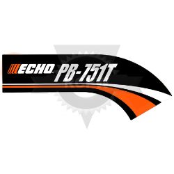 ECHO X503005600 Model Label 