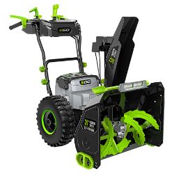 EGO SNT2405 24" 56V Electric Self-Propelled 2-Stage Snowblower w/ (2) 7.5Ah Batteries & 560W Dual Port Charger - EGO SNT2405
