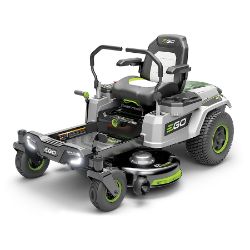 EGO ZT4204L 42" 22hp Power+ Z6 Zero Turn Lawn Mower w/ Lap Bar, (4) 10Ah Batteries & 1600W Charger - EGO ZT4204L
