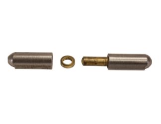 Buyers Products FBP080 3-3/16" Steel Weld On "Bullet" Hinge with Brass Pin and Brass Bushing 