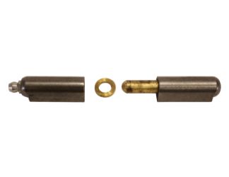Buyers Products FBP080GF 3-3/16" Steel Weld On "Bullet" Hinge with Grease Fitting and Brass Pin and Bushing 