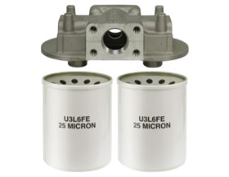 Buyers Products FH415 Filter Head - 1-1/2" NPT / 2" SAE - 15 PSI Bypass - HFA4-Series 